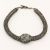 Dark Antique bronze with handmade glass bead khv711.jpg