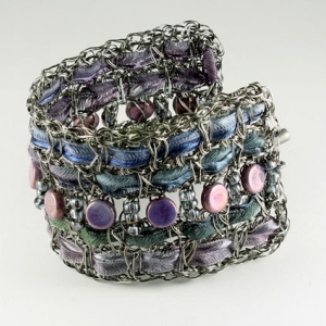 Bright charcoal beaded